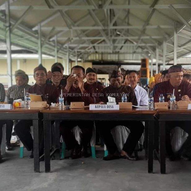 KEPALA DESA KAMULYAN HADIRI MUSYAWARAH ANTAR DESA SE KECAMATAN BANTARSARI