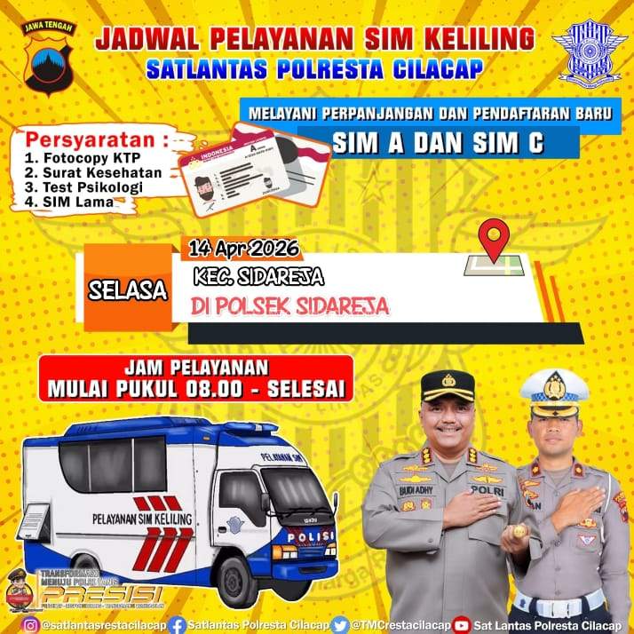 Pelayanan SIM Keliling semakin dekat